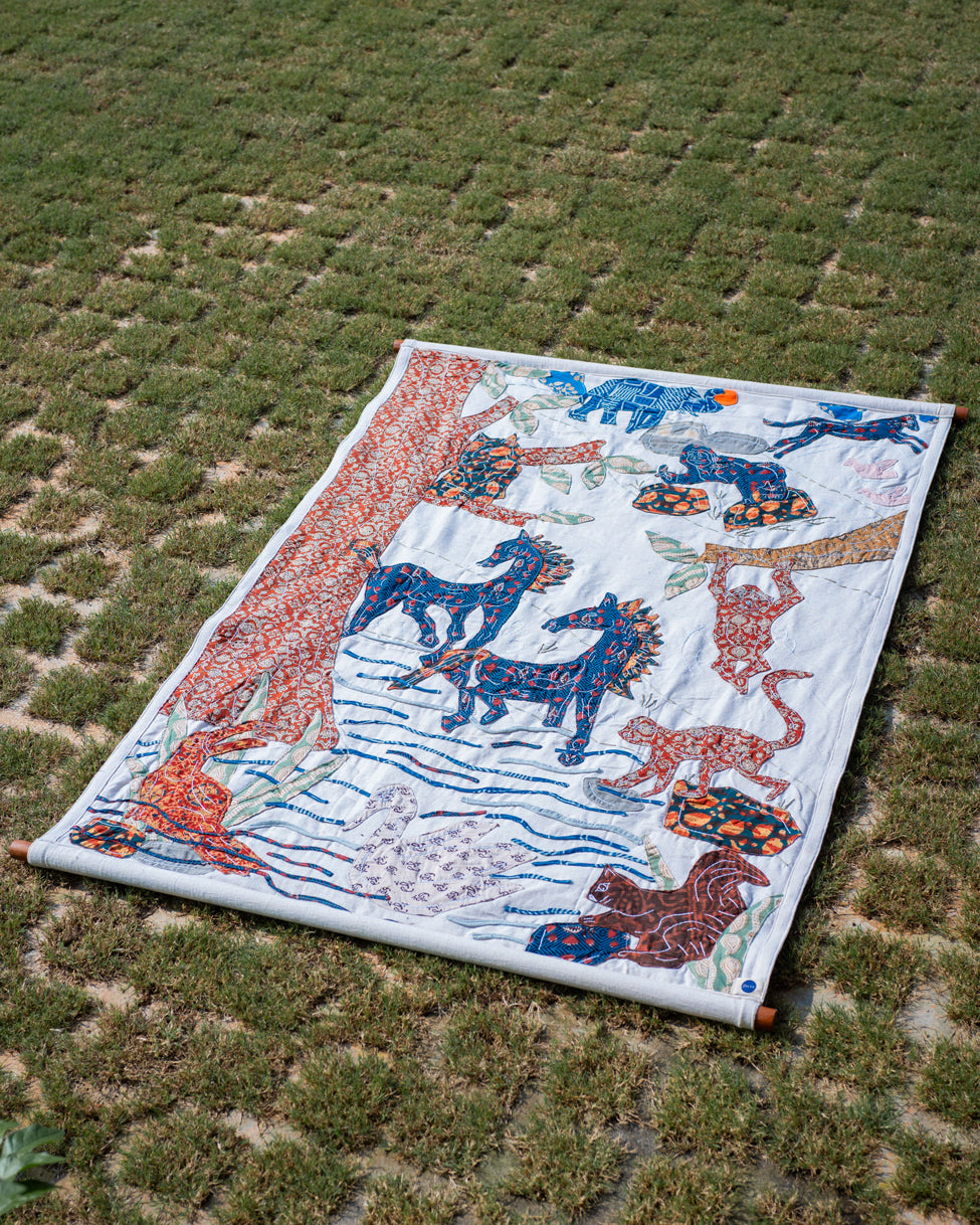 Adavi Fabric Tapestry