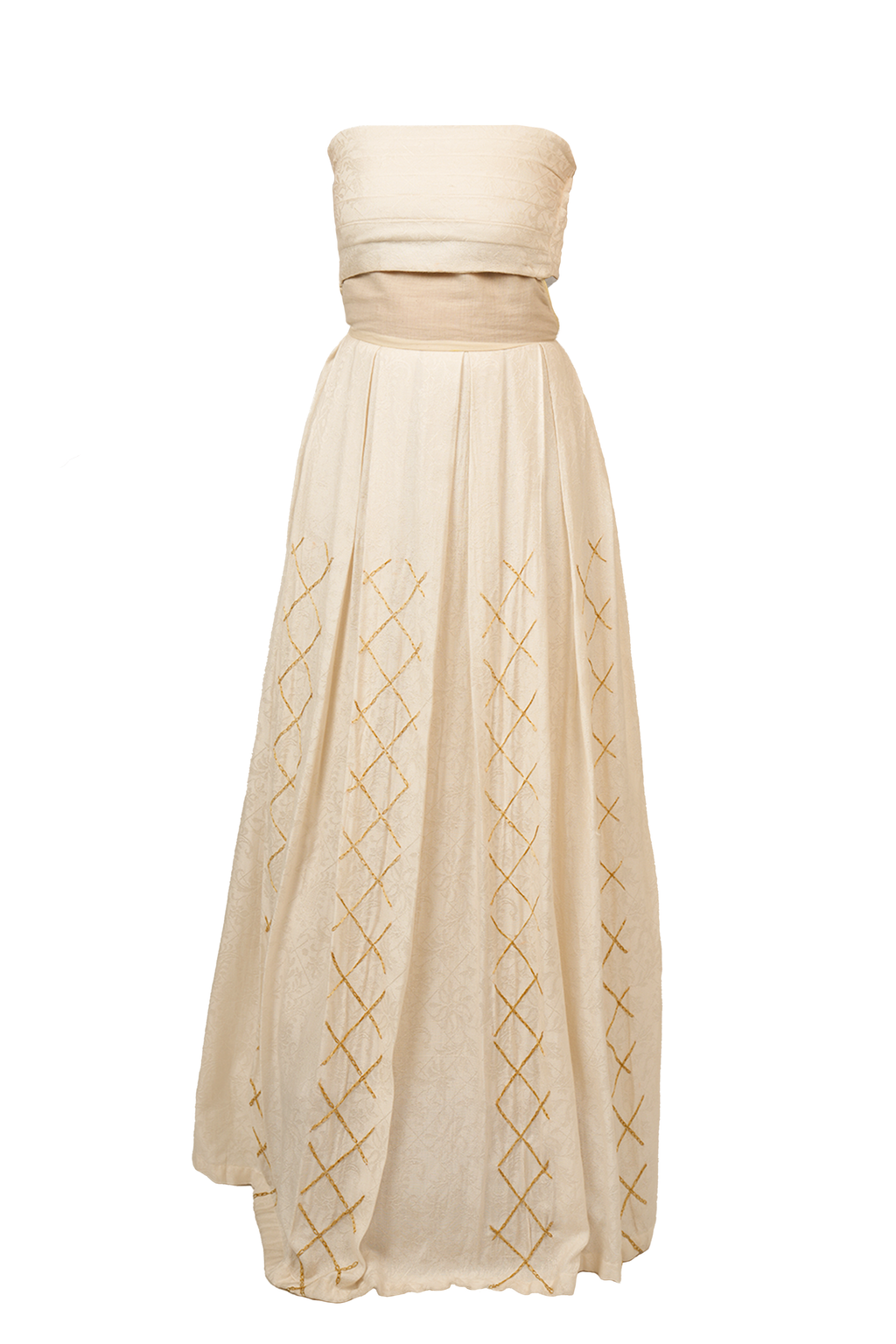 Amaltas Pleated Gown