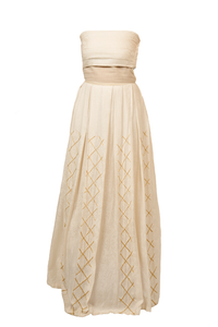 Amaltas Pleated Gown