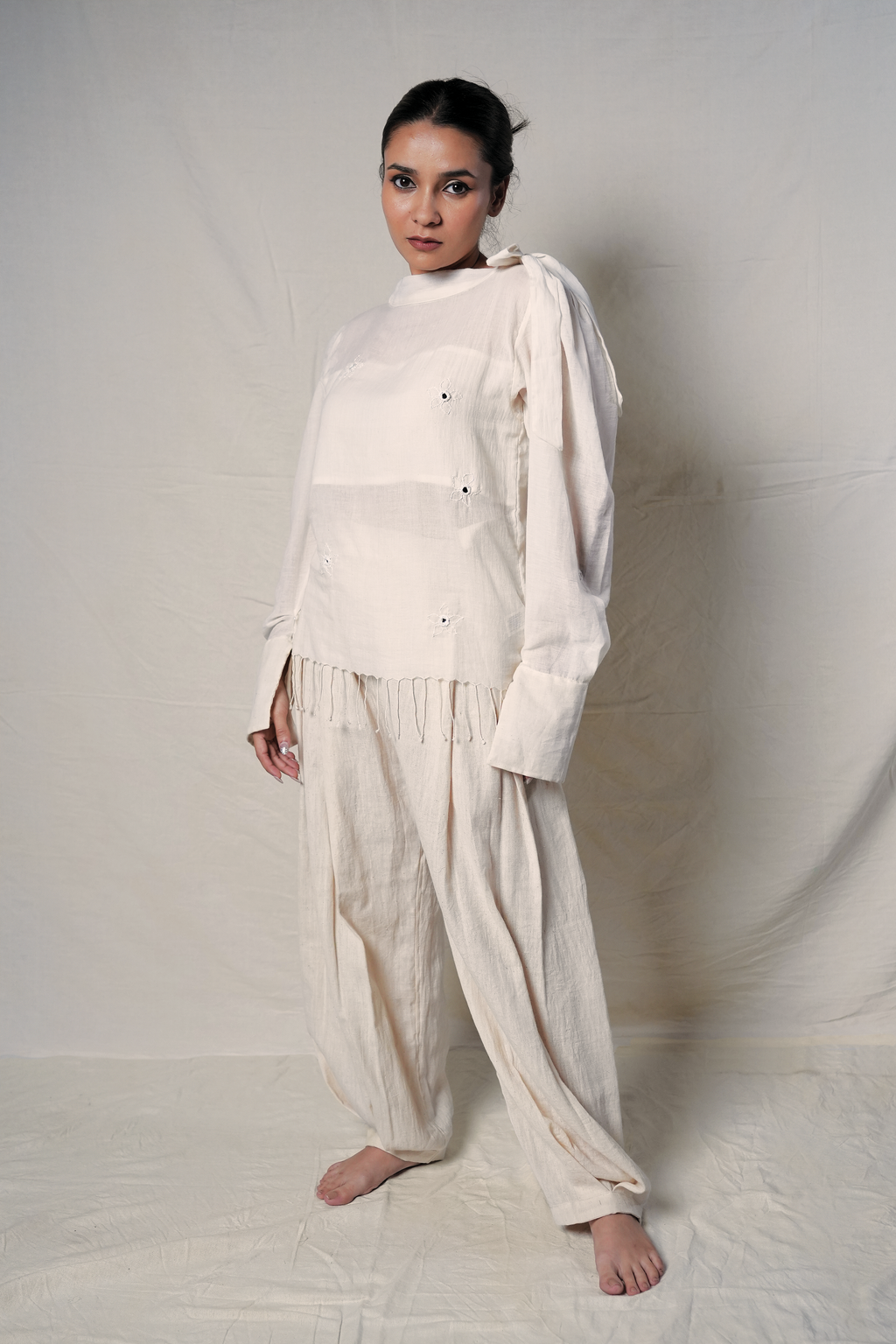 Anjan Pleated Pants