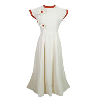 Papiha High-Neck Dress
