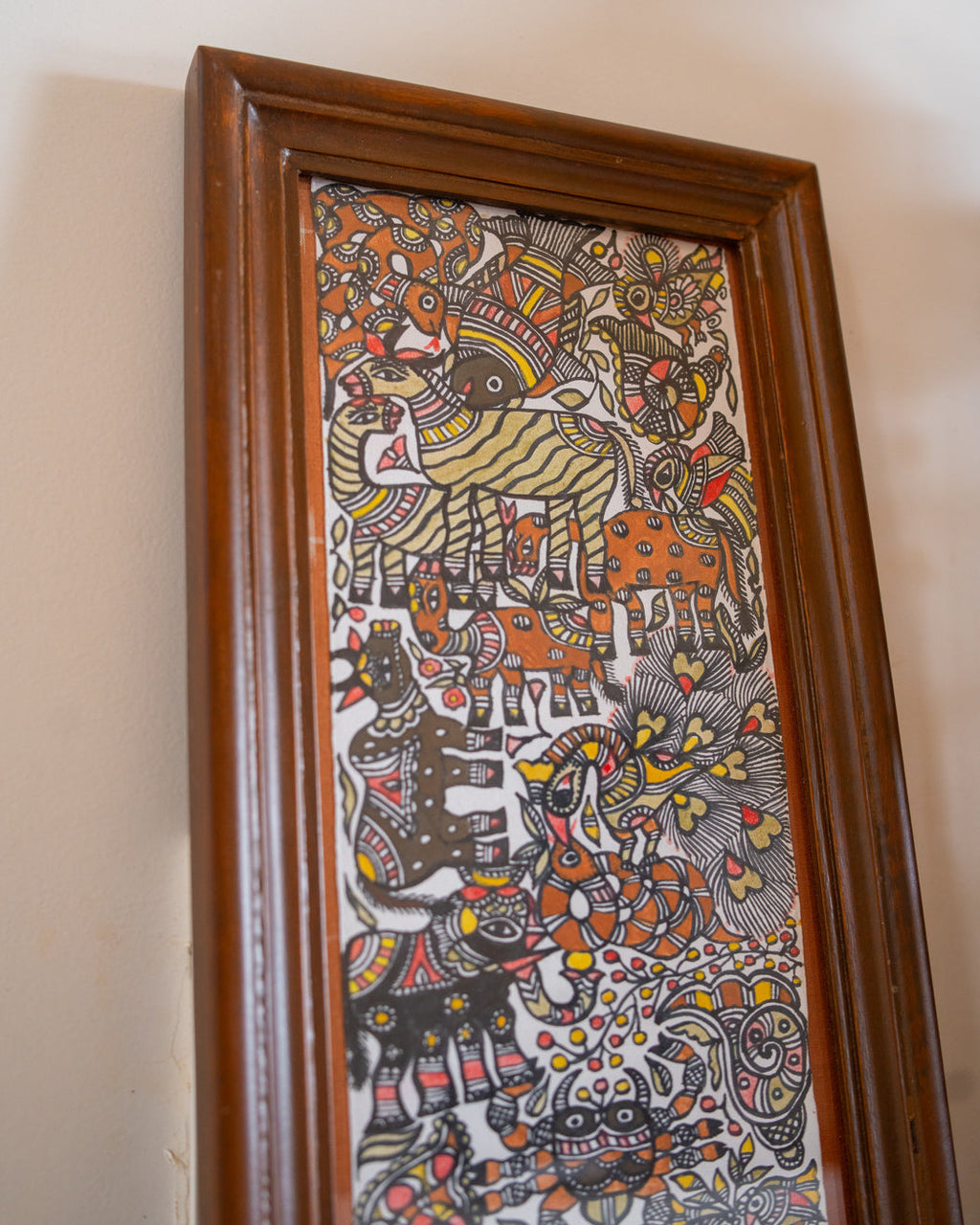 Bann Fabric Art in Wood