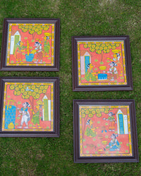 Mahila Fabric Art in Wood