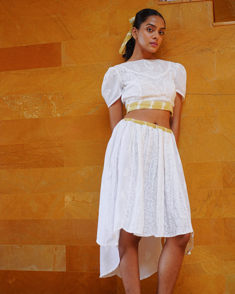 Pari Chikankari Skirt Set