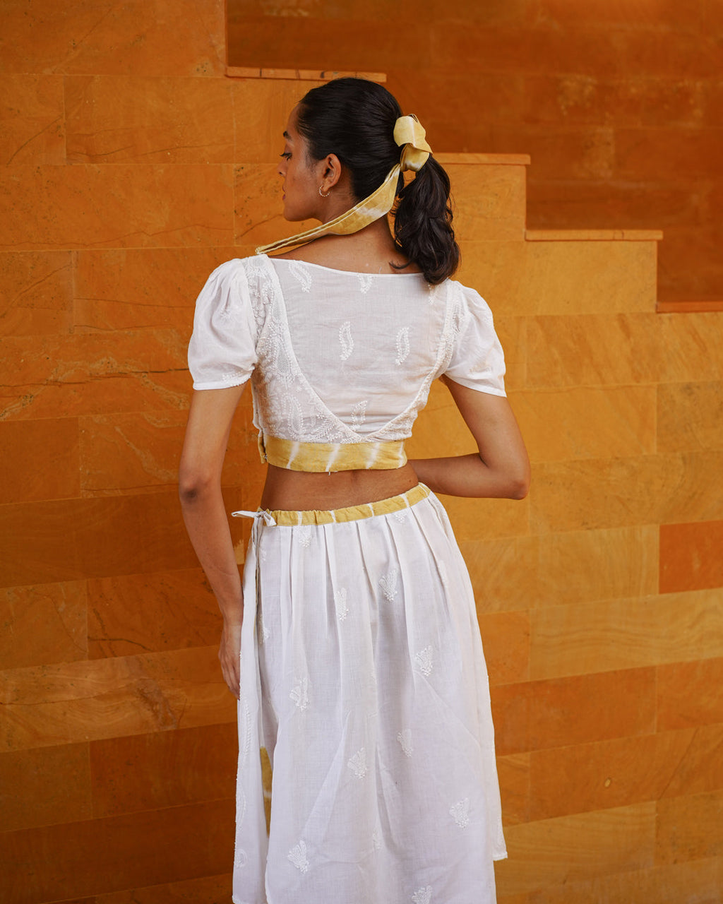 Pari Chikankari Skirt Set